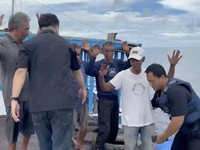 Direktorat Jenderal Bea dan Cukai (DJBC) keberhasil menggagalkan upaya penyelundupan 99,5 ton rotan utuh yang diduga akan diekspor secara ilegal ke Tawau, Malaysia. (Dok. Direktorat Jenderal Bea dan Cukai)