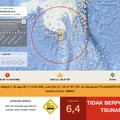 Gempa bumi mengguncang Pulau Karatung, Sulawesi Utara dengan kekuatan 6,4 Magnitudo. (Dok. BMKG)