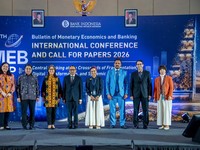 Konferensi Internasional Bulletin of Monetary Economics and Banking (BMEB) ke-20 dan Call for Papers di Bali (31/7/2026).  BMEB tahun ini mengangkat tema “Central Banking at the Crossroads of Geoeconomic Fragmentation, Digital Transformation, and S
