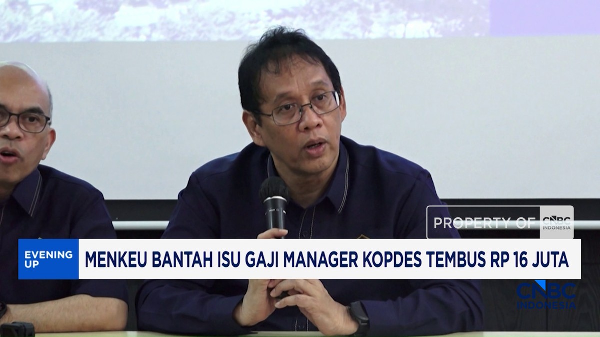 Video: Menkeu Bantah Isu Gaji Manager Kopdes Tembus Rp 16 Juta