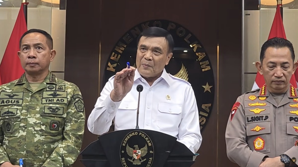 Menko Polkam: Situasi Dalam Negeri Sangat-sangat Mantap!