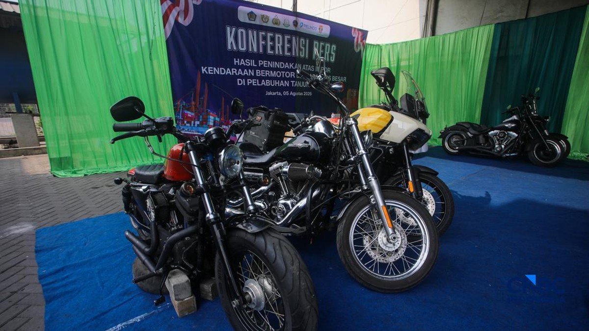 Bea Cukai Sita Harley-Davidson CKD Ilegal, Ini Penampakannya