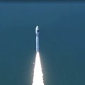 Satelit hiperspektral Lampung-1 resmi lepas landas menumpang roket milik Star Vision dan lepas landas di kawasan perairan Shandong, China, Rabu (5/8/2026). (Tangkapan Layar Video Linkedin/STAR.VISION Aerospace)