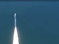 Satelit hiperspektral Lampung-1 resmi lepas landas menumpang roket milik Star Vision dan lepas landas di kawasan perairan Shandong, China, Rabu (5/8/2026). (Tangkapan Layar Video Linkedin/STAR.VISION Aerospace)