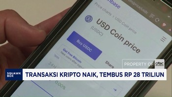 Transaksi Kripto Naik, Tembus Rp 28 Triliun