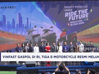 Vinfast Gaspol di RI, Tiga E-Motorcycle Resmi Meluncur!