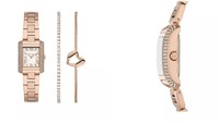 Michael Kors Emery Pave Ladies Watch Set, Set Aksesoris Bikin Tangan Makin Elegan