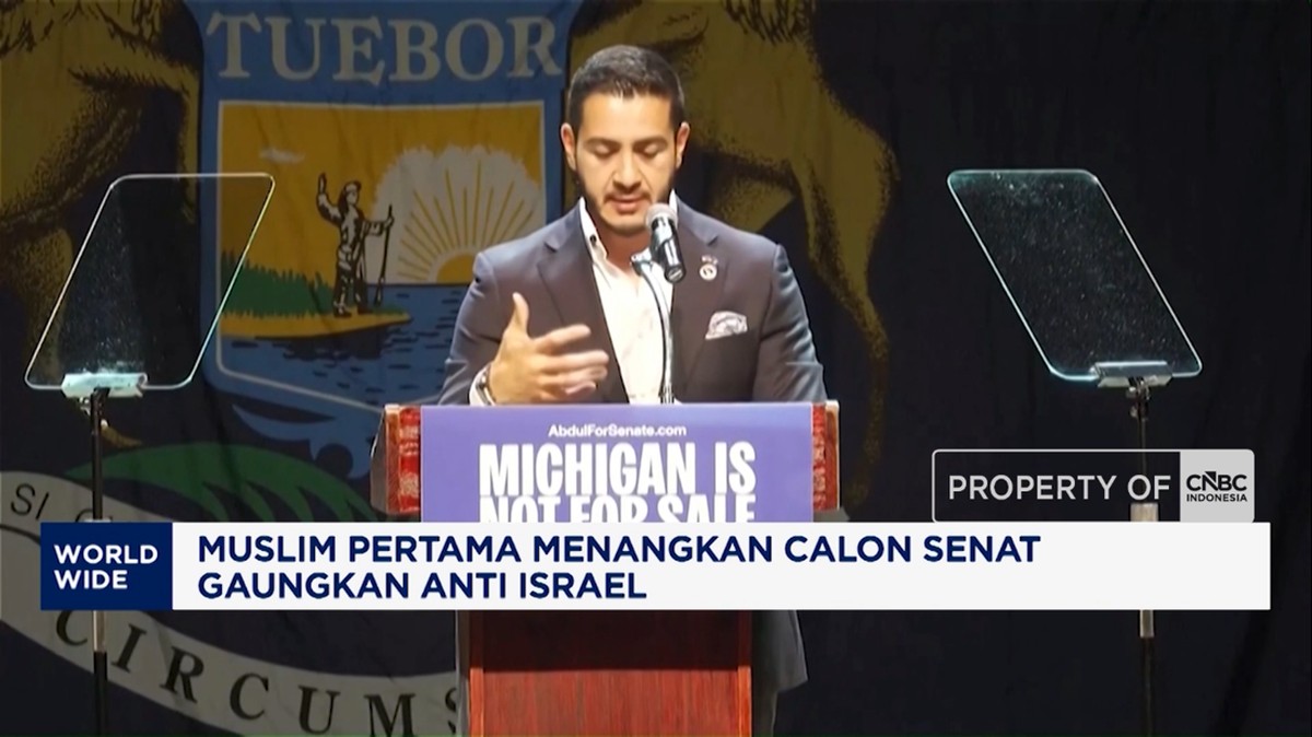 Video: Abdul El-Sayed Menang Internal Demokrat, Bidik Kursi Senat AS