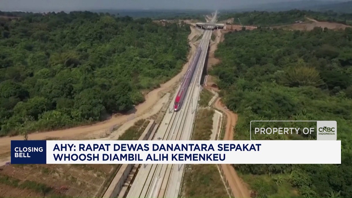 AHY: Rapat Dewas Danantara Sepakat Whoosh Diambil Alih Kemenkeu