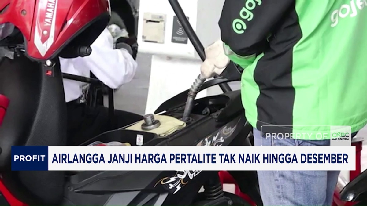 Video: Airlangga Janji Harga Pertalite Tak Naik Hingga Desember