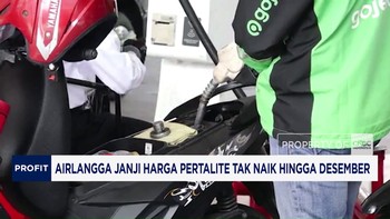 Airlangga Janji Harga Pertalite Tak Naik Hingga Desember