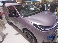 BAIC T1 dipamerkan dalam ajang GAIKINDO Indonesia International Auto Show (GIIAS) 2026 yang berlangsung di Indonesia Convention Exhibition (ICE) BSD City,  Tangerang, Kamis (6/8/2026). (CNBC Indonesia/Ferry Sandi)