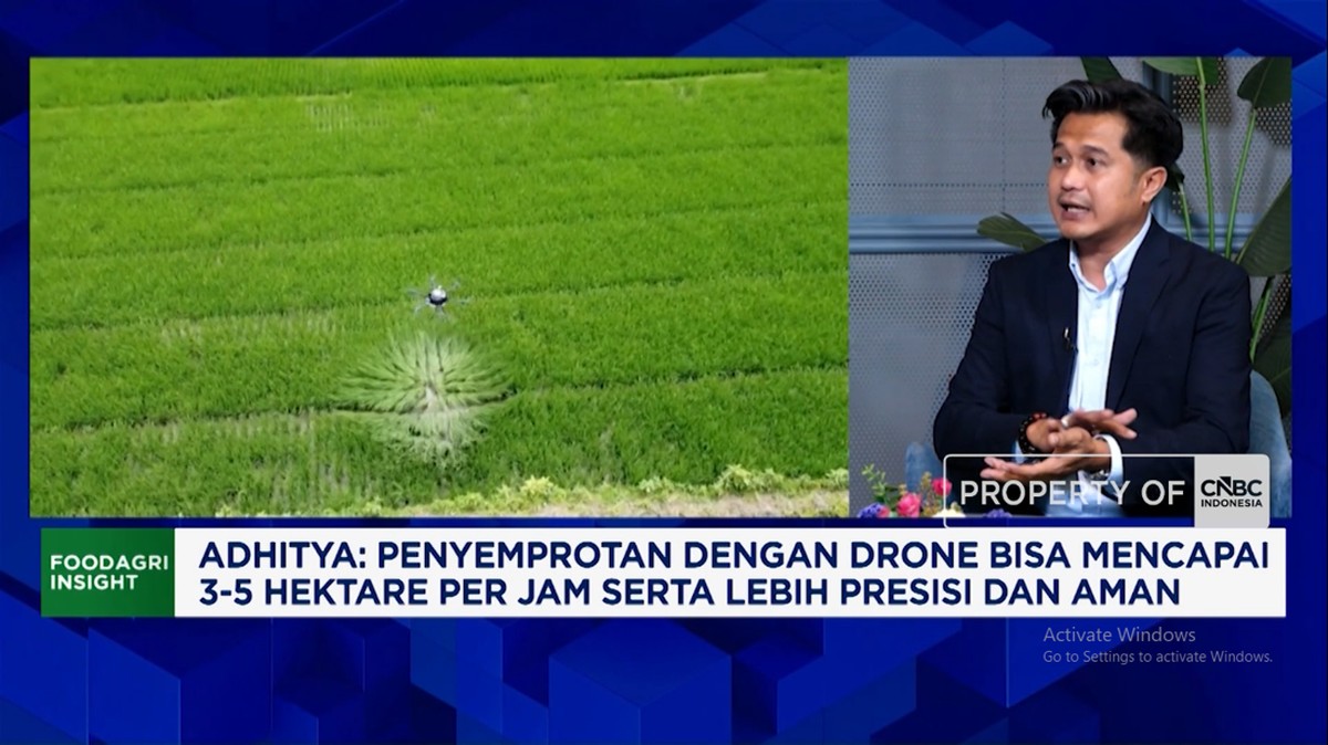 Video: Kecanggihan Teknologi Drone, Bisa Bantu Petani Genjot Produksi