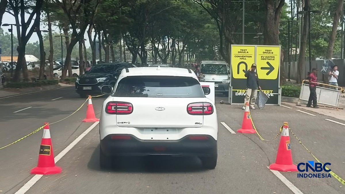Chery Q Tantang Mobil Listrik Murah di RI, Diskon Rp10 Juta di GIIAS