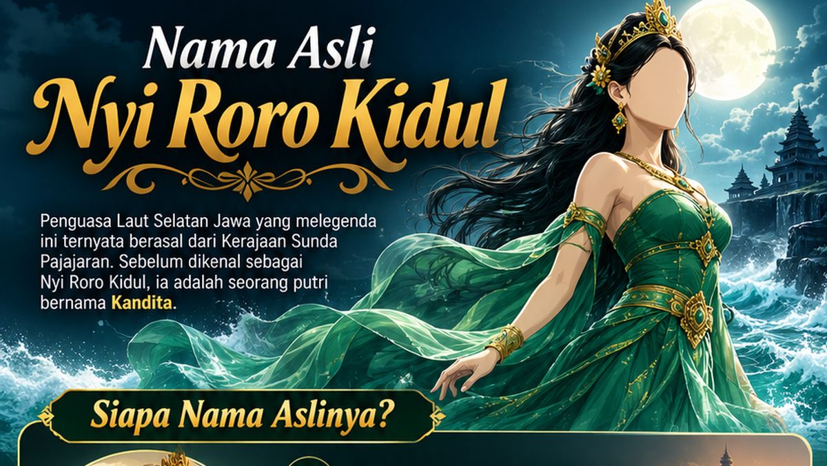 Infografis: Nama Asli Nyi Roro Kidul