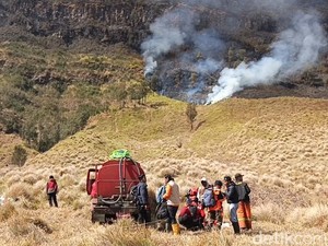 Ulah Manusia di Jalur Tikus Berujung 120 Hektare Lahan Bromo Terbakar