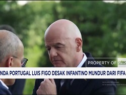 Kontroversi Saham Piala Dunia, Luis Figo Desak Infantino Mundur dari FIFA