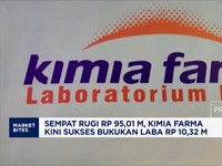 PT Kimia Farma, Persero, Tbk akhirnya mencatat laba yang dapat diatribusikan kepada pemilik entitas induk sebesar 10,32 miliar rupiah