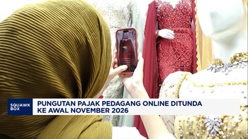 Pungutan Pajak Pedagang Online Ditunda ke Awal November 2026