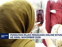 Pungutan Pajak Pedagang Online Ditunda ke Awal November 2026