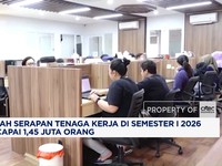Serapan Tenaga Kerja di Semester I 2026 Tembus 1,45 Juta Orang