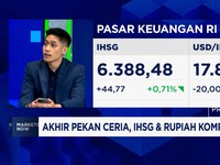 Akhir Pekan Ceria, IHSG Reli & Rupiah Menguat ke Rp 17.800-an per USD