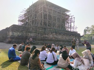 Pemugaran Candi Mendut Ditarget Kelar Sebelum Waisak Tahun Depan