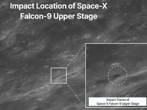 Luka Baru di Bulan Terlihat Usai Dihantam Roket SpaceX