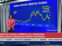 Harga Minyak Dunia Ambruk 5% hingga Harga Emas Tertekan Sentimen The Fed