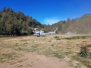 Water Bombing Disiapkan Padamkan Kebakaran Gunung Arjuno-Welirang