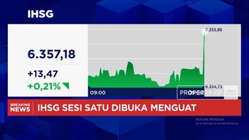 IHSG Dibuka Menguat hingga Rupiah Pertahankan Level Rp 17.900 per Dolar AS