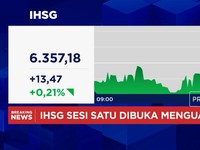 IHSG Dibuka Menguat hingga Rupiah Pertahankan Level Rp 17.900 per Dolar AS