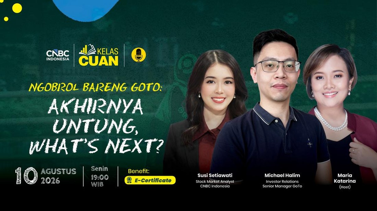 Gratis Bagi-Bagi Ilmu Investasi, Kelas Cuan Online Bakal Hadir Lagi