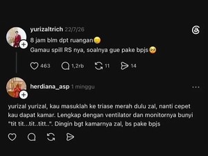 Suami Dokter Ngaku Pakai Medsos Istri Hina Pasien BPJS Triase Merah Dulu