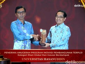Unhas Raih detiktimur Awards 2026 Berkat Riset Global dan Inovasi Berdampak