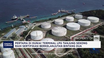 Pertama di Dunia! Terminal LPG Tanjung Sekong Raih Sertifikasi Berkelanjutan Bintang Dua