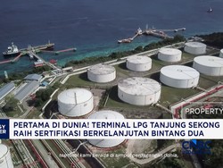 Pertama di Dunia! Terminal LPG Tanjung Sekong Raih Sertifikasi Berkelanjutan Bintang Dua