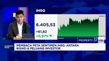 Sentimen Ini Bikin IHSG Akhir Pekan Melesat Tembus Level 6.400