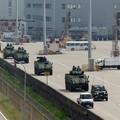 Taiwan mulai melaksanakan latihan militer tahunan terbesar bertajuk Han Kuang, Jumat (7/8/2026). Latihan ini bagian dari upaya meningkatkan kesiapsiagaan menghadapi potensi invasi China. (REUTERS/Tsai Hsin-Han)