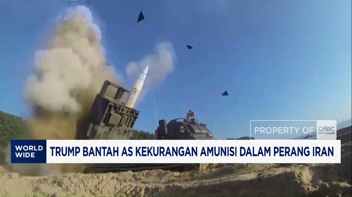 Video: Trump Bantah AS Kekurangan Amunisi Dalam Perang Iran