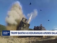 Trump Bantah AS Kekurangan Amunisi Dalam Perang Iran