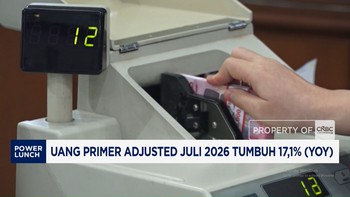 Uang Primer Adjusted Juli 2026 Tumbuh 17,1% (YoY)