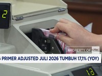 Uang Primer Adjusted Juli 2026 Tumbuh 17,1% (YoY)
