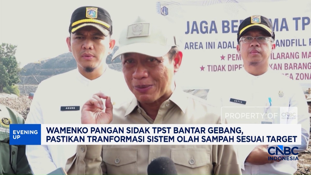 Video:Wamenko Pangan Sidak TPST Bantar Gebang