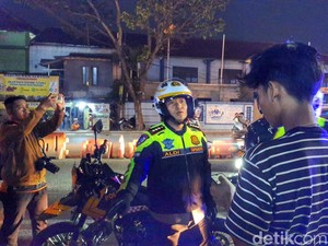 Tekan Begal dan Miras, Polisi Sisir Jalanan di Kabupaten Bandung