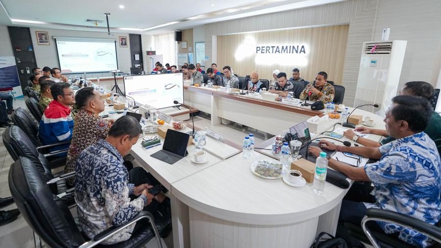 Pertamina tinjau distribusi energi