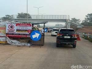 Polisi Buka Tol Fungsional Palembang-Betung demi Urai Kemacetan