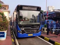 17 Agustus, Naik Transportasi Umum di Jakarta Hanya Rp 1