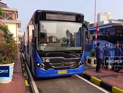 17 Agustus, Naik Transportasi Umum di Jakarta Hanya Rp 1