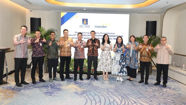Bank Mandiri Gandeng Paramount Pacu Pertumbuhan Sektor Ini